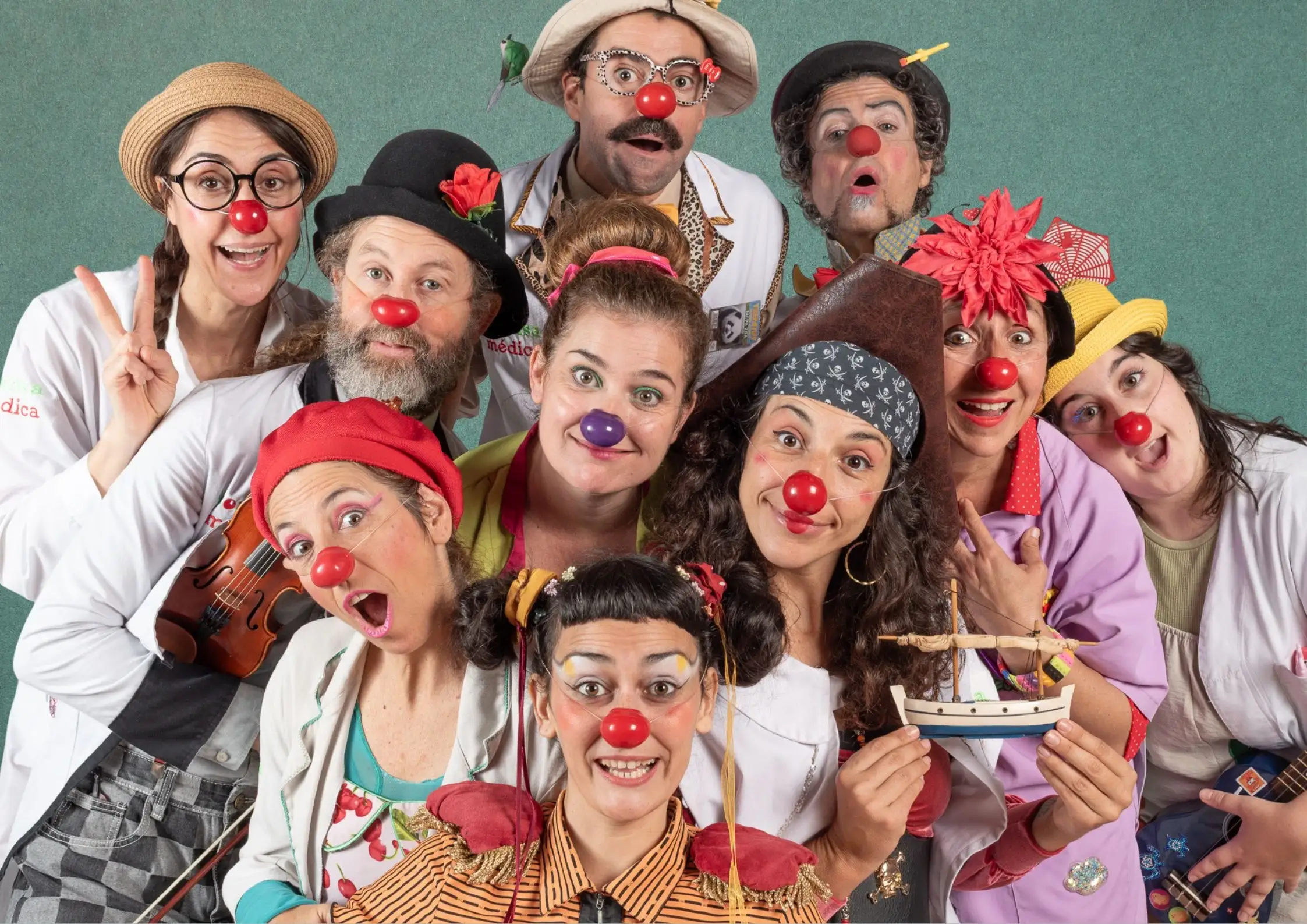 equipo_clowns Sonrisa Médica